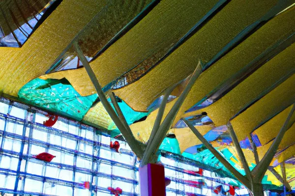 The airport - generated by DALL-E