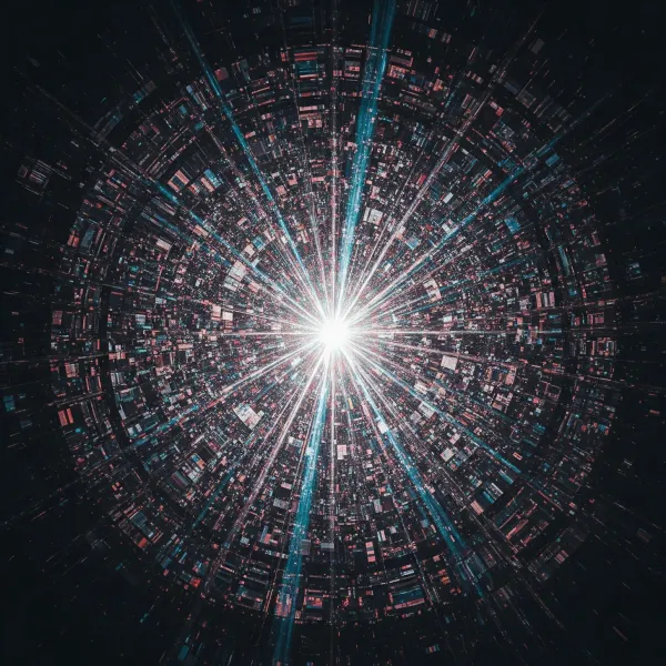 Exploding from the center - immediate transformation