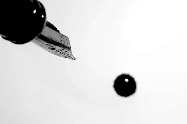 Pen and paper for writing